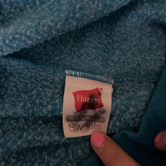 HANES blue sweatpants - Picture 3 of 3